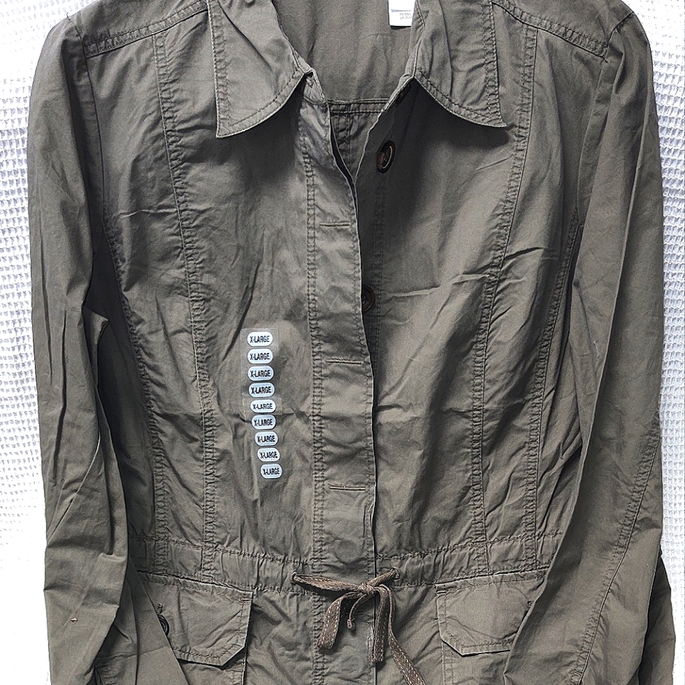 Liz Claiborne Lizwear Safari lightweight jacket